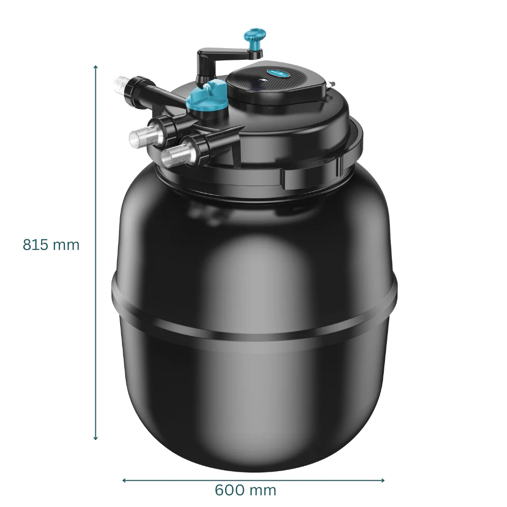 AllPondSolutions 50000L Pressurised Pond Filter Easy Clean PFC-50000-KIT - Image 4