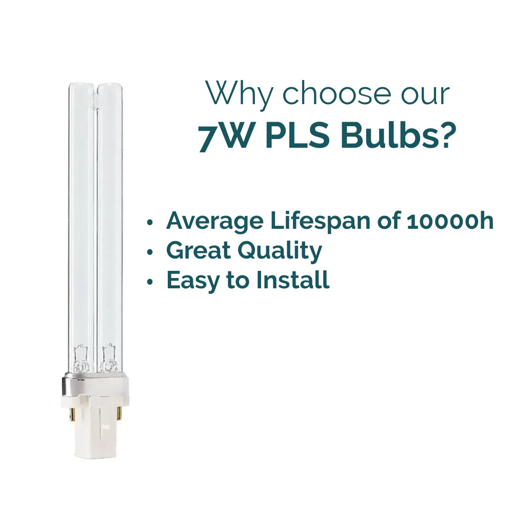 AllPondSolutions 7w PLS UV Bulb / 2 Pin Lamp - Pond/Aquarium - Image 5