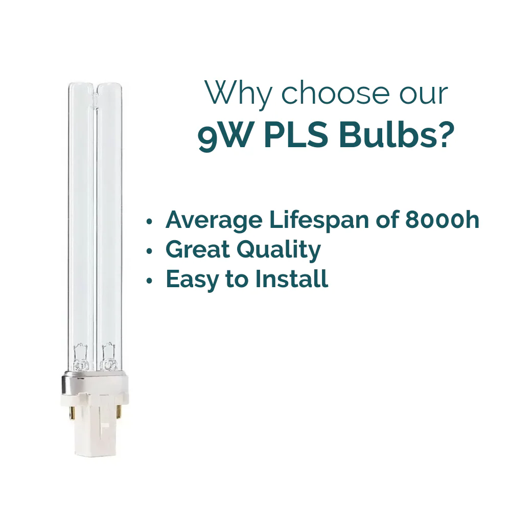 AllPondSolutions 9w PLS UV Bulb / 2 Pin Lamp - Pond/Aquarium - Image 4