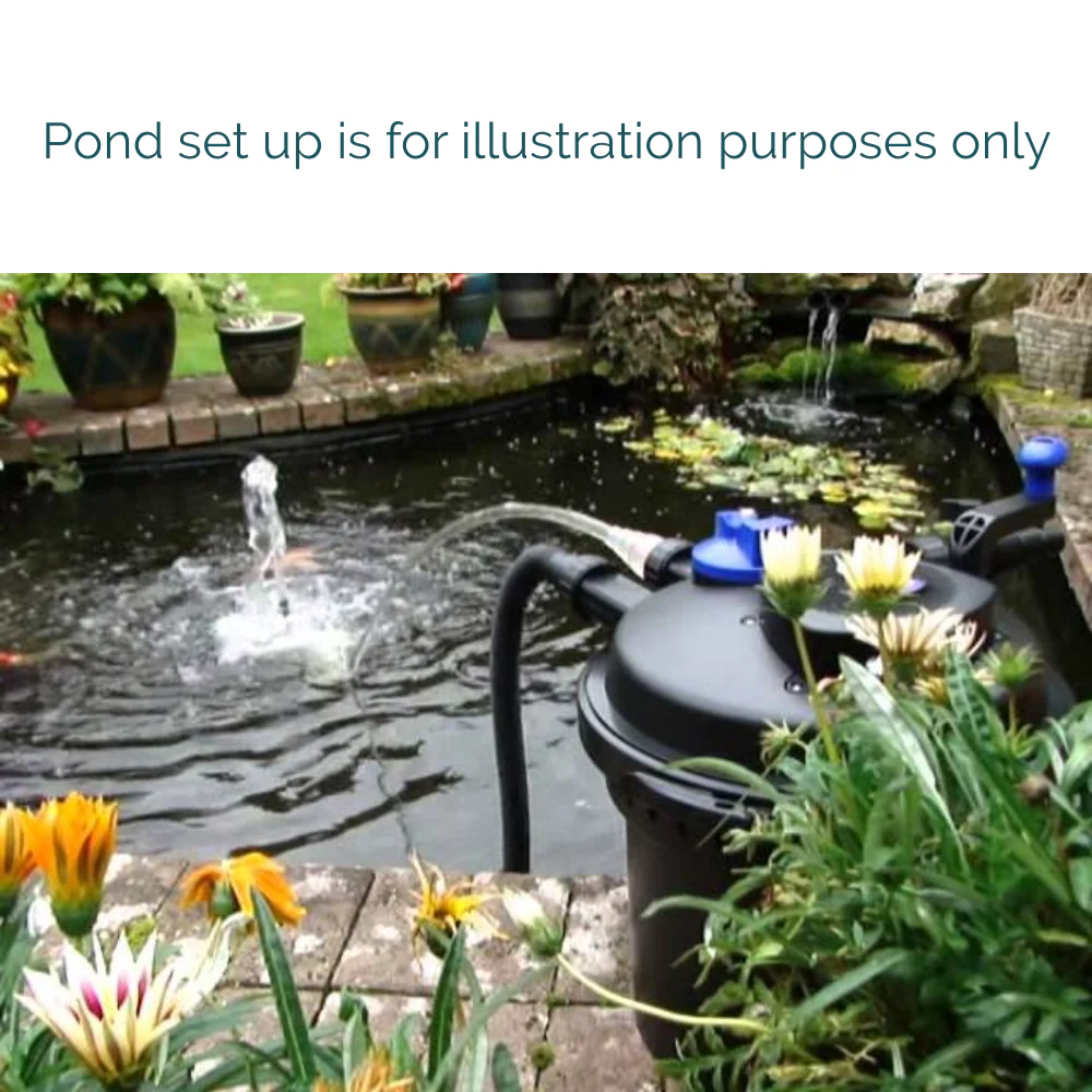 AllPondSolutions 3000L Pressurised Pond Filter 9w UV Easy Clean PFC-3000 - Image 9
