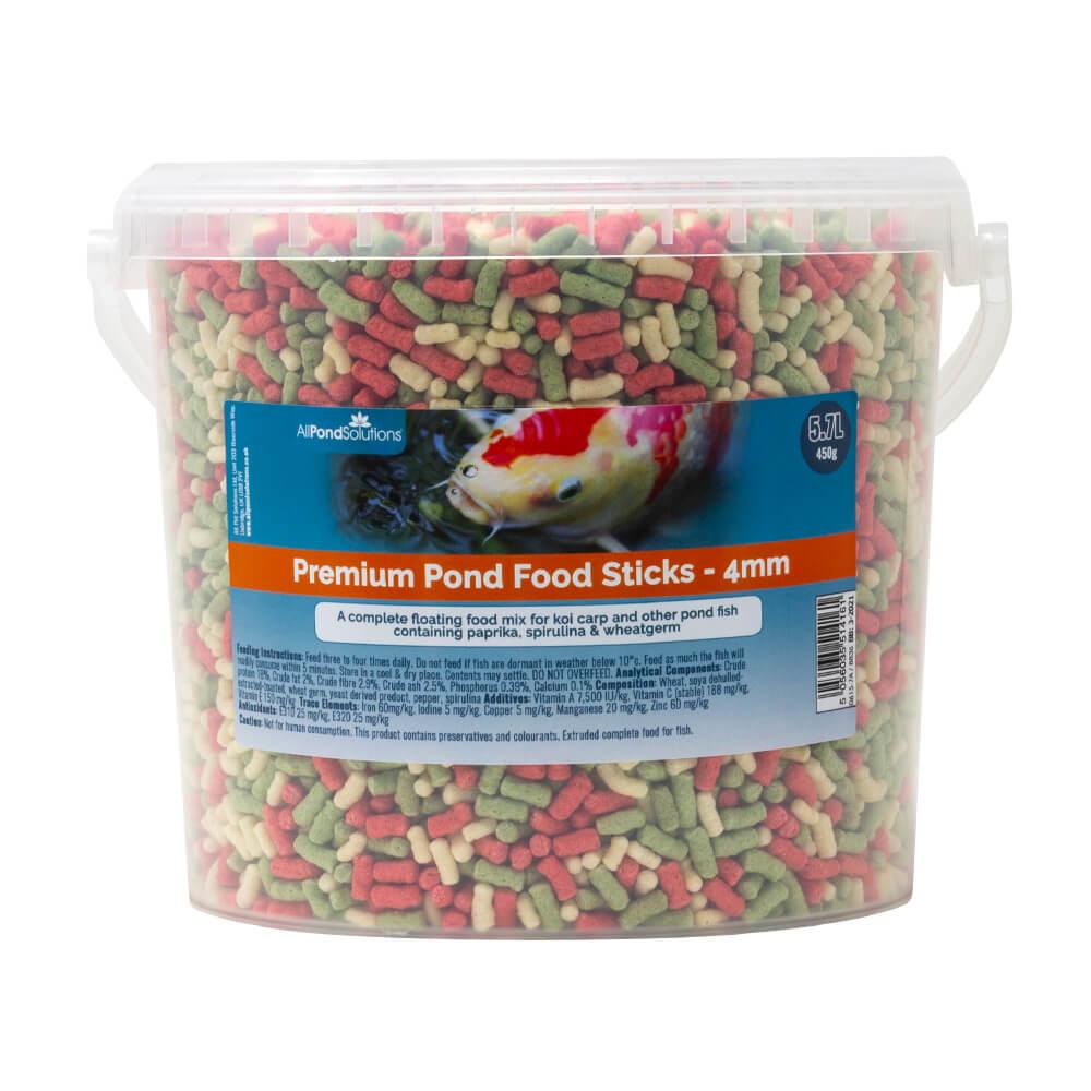 Premium Floating Pond Food Sticks - 4mm - 250g & 450g - Image 3