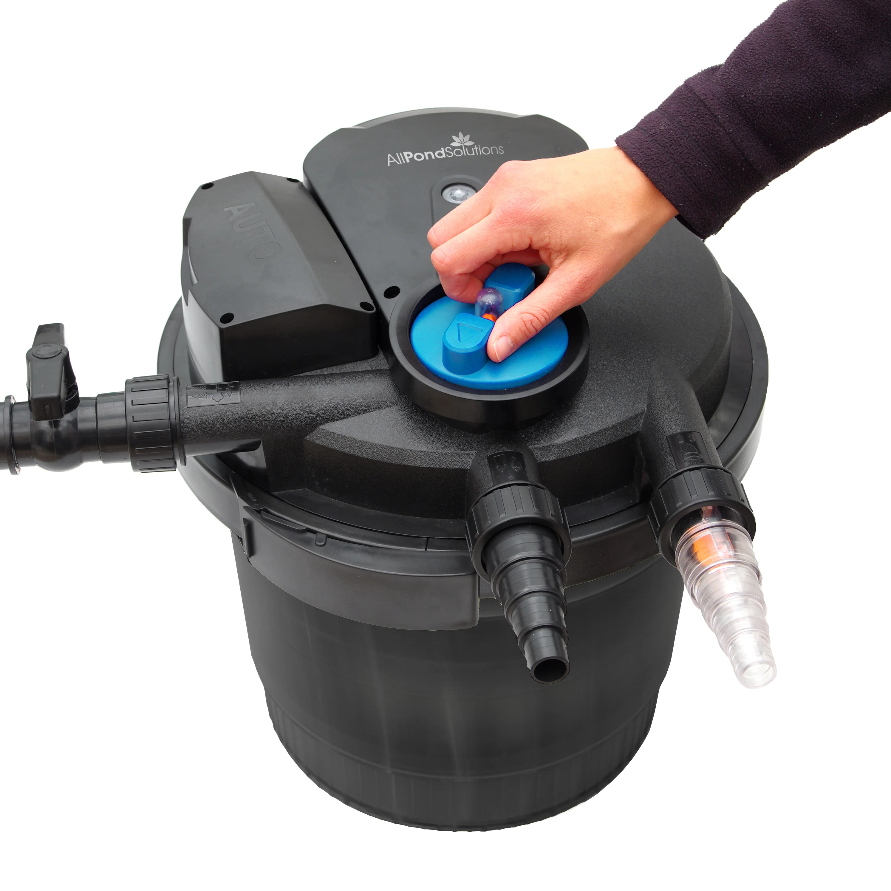 AllPondSolutions Auto Cleaning Pressurised Pond Filter AUTO-PFC-5000 - Image 2