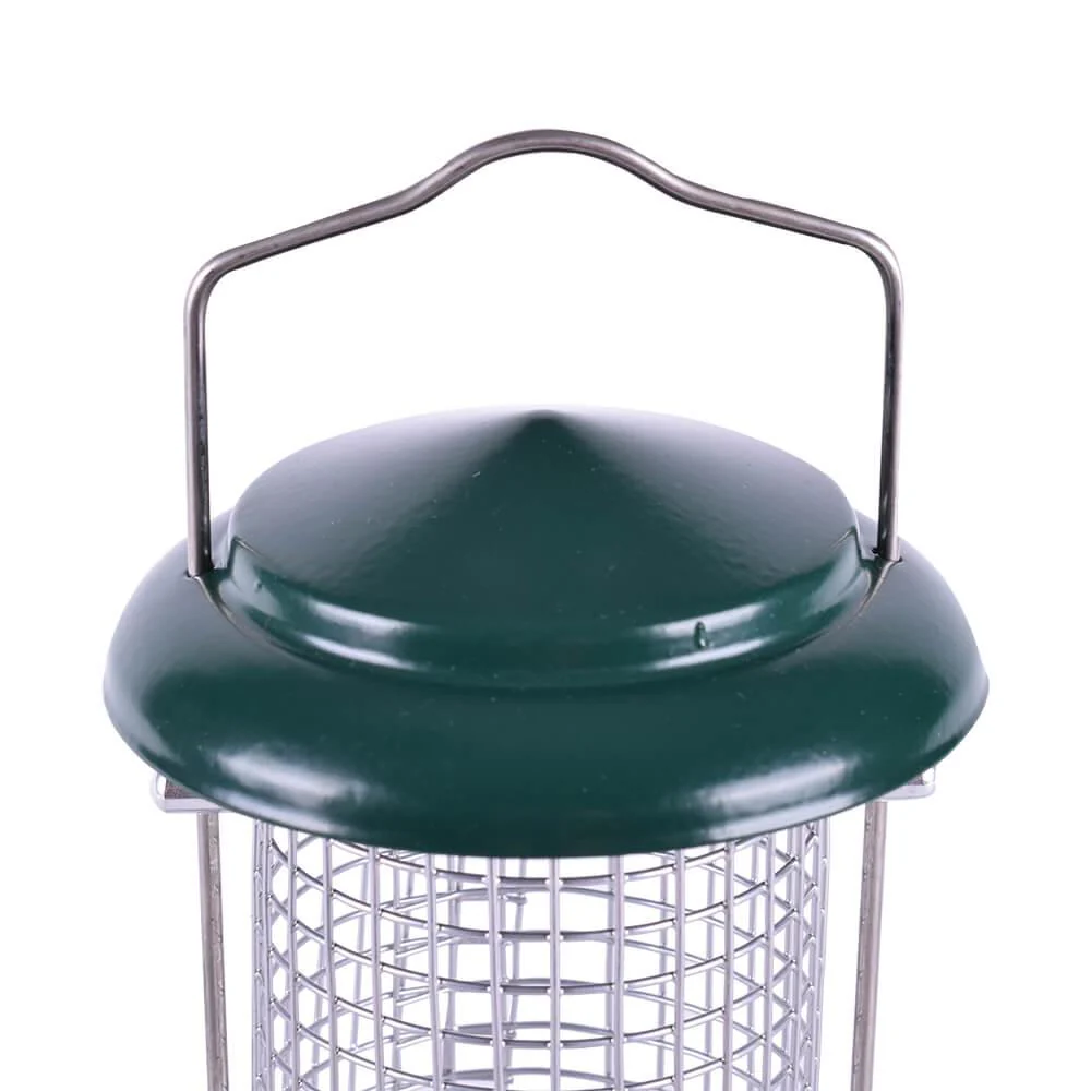 AllPetSolutions Wild Bird Seed & Nut Metal Feeders, 9" - Image 4