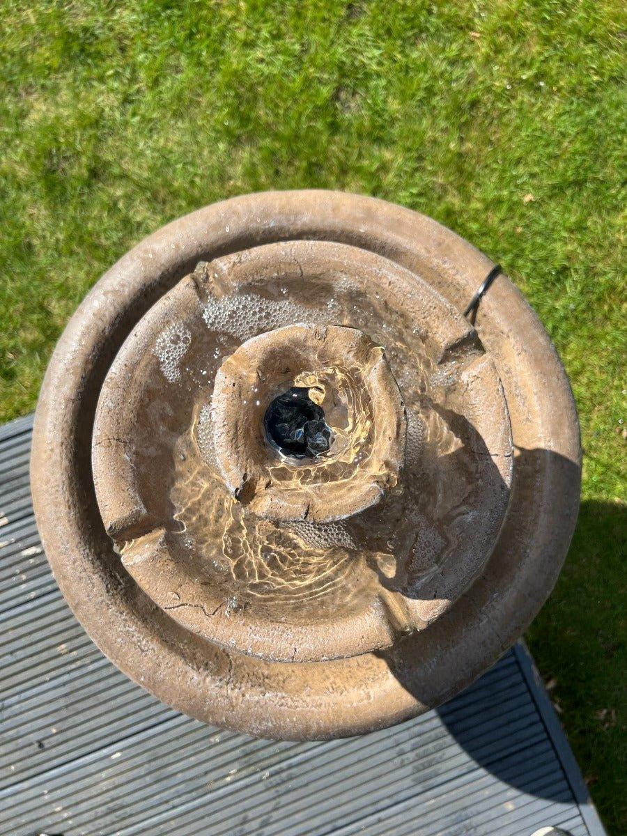 Antique Stone Effect Classic 3 Tier Water Fountain Feature - Image 3