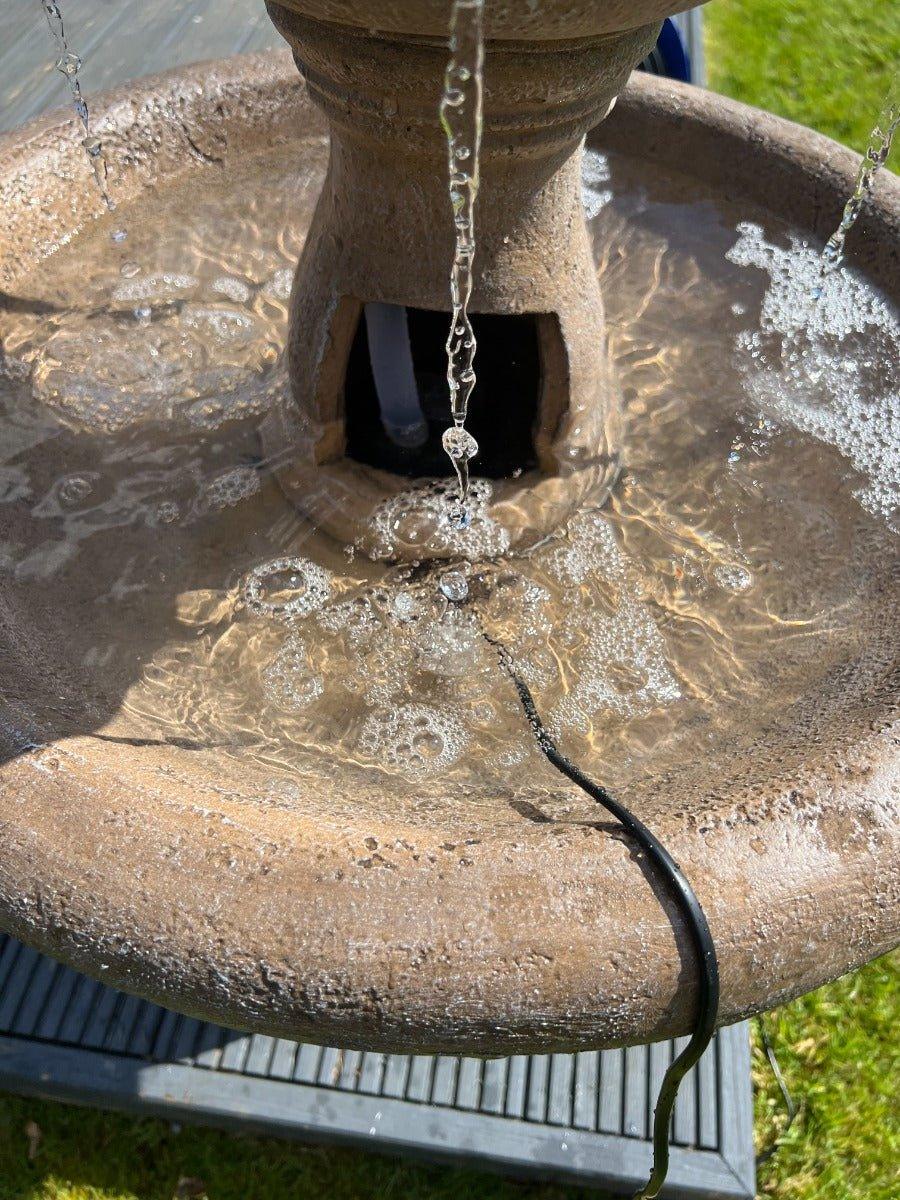 Antique Stone Effect Classic 3 Tier Water Fountain Feature - Image 4