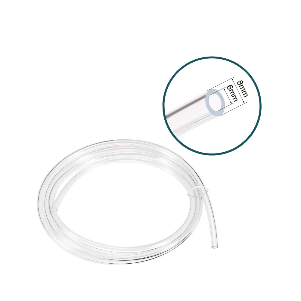 Clear Air Pump Airhose Air Hose - 8mm / 0.3" Inch Pipe - Image 3