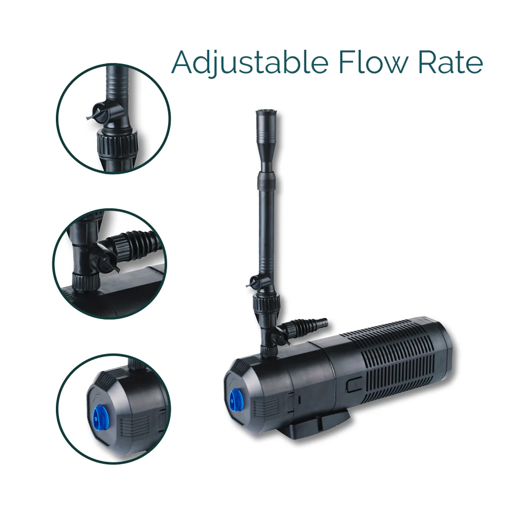 AllPondSolutions 2000L/H All In One Pond Pump Filter UV CUP-359 - Image 3