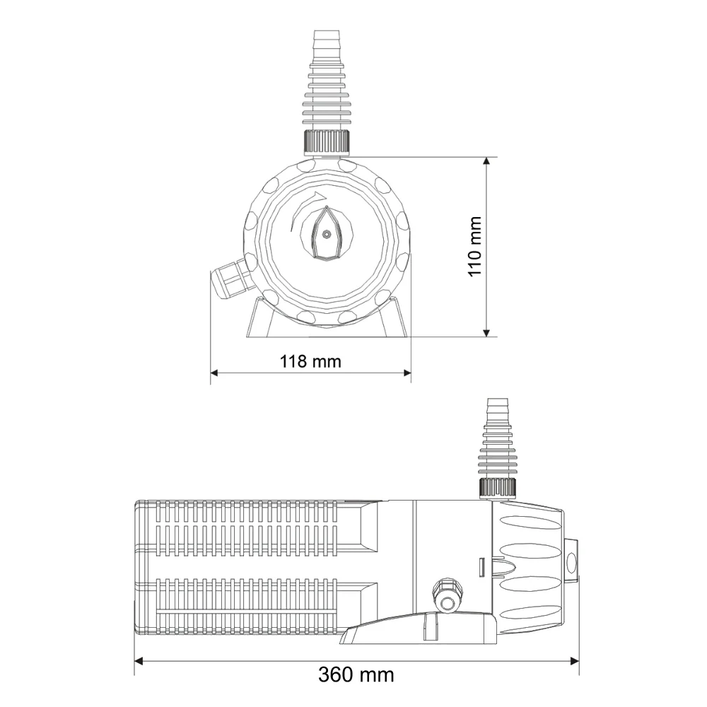 AllPondSolutions 2000L/H All In One Pond Pump Filter UV CUP-359 - Image 4