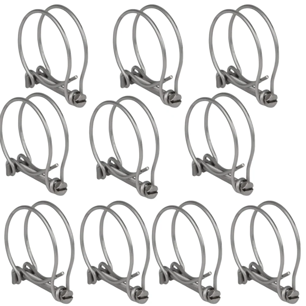 Double Wire Clips - Fits Flexible Hose 12-38mm (0.5"-1.5") - Image 13