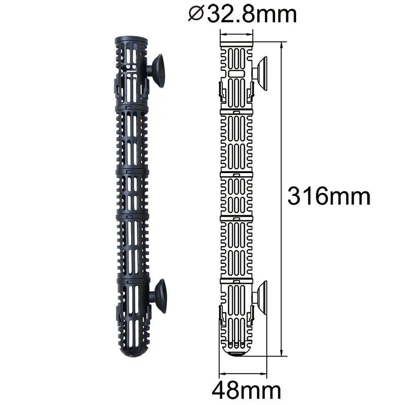 Aquarium Heater Guard Protector w. Suction Cups - Image 3