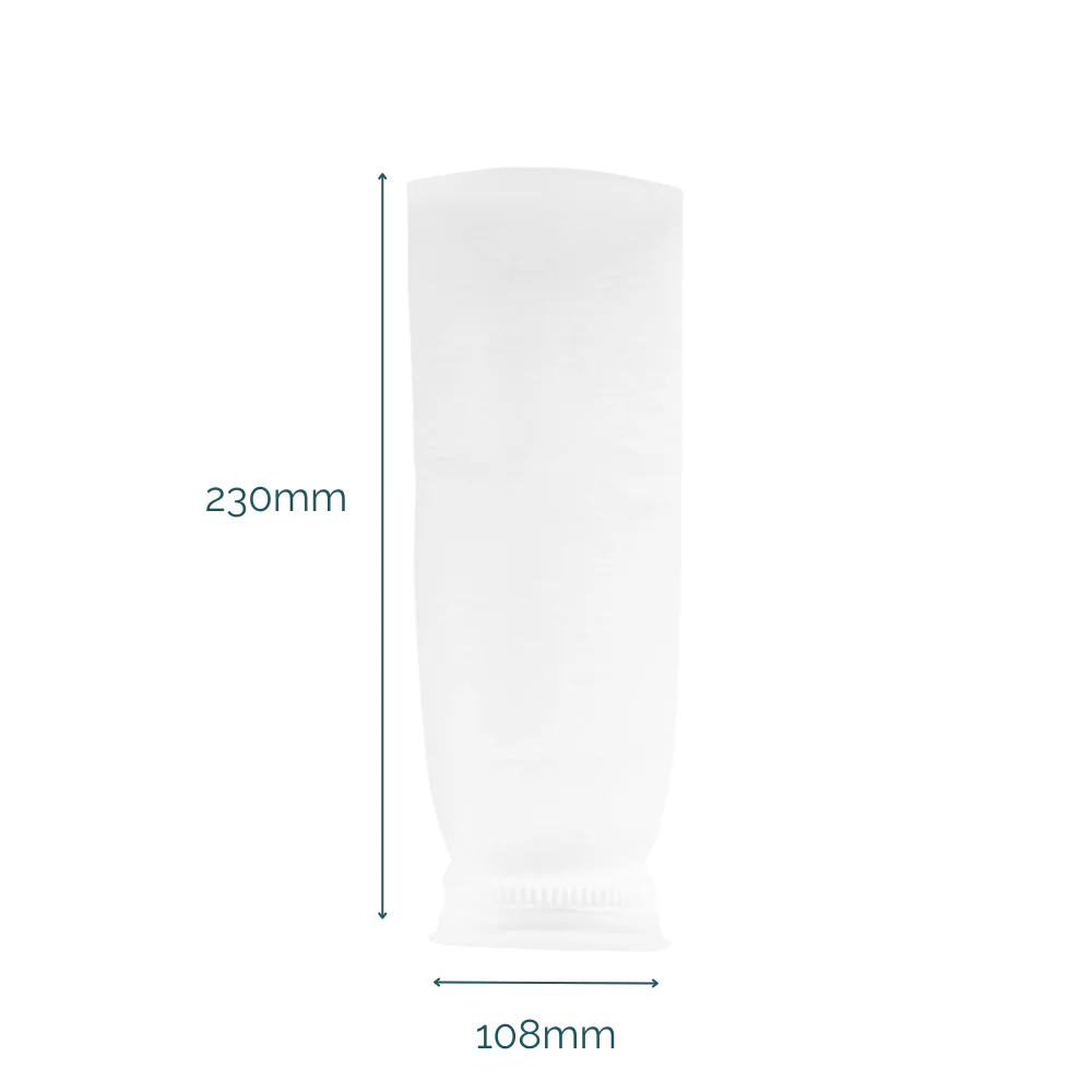 Nylon Mesh 400 Micron Filter Sock 4" x 15" & 19" Length - Image 5