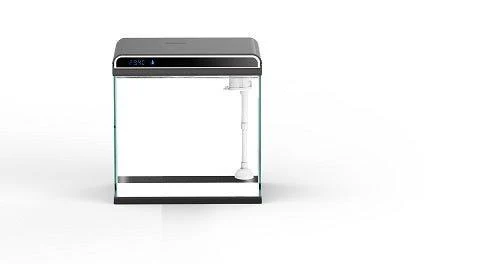 Ultra Clear Glass Nano LED Light Fish Tank  - 12L - Black - Image 3