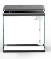 Ultra Clear Glass Nano LED Light Fish Tank  - 12L - Black - Image 8