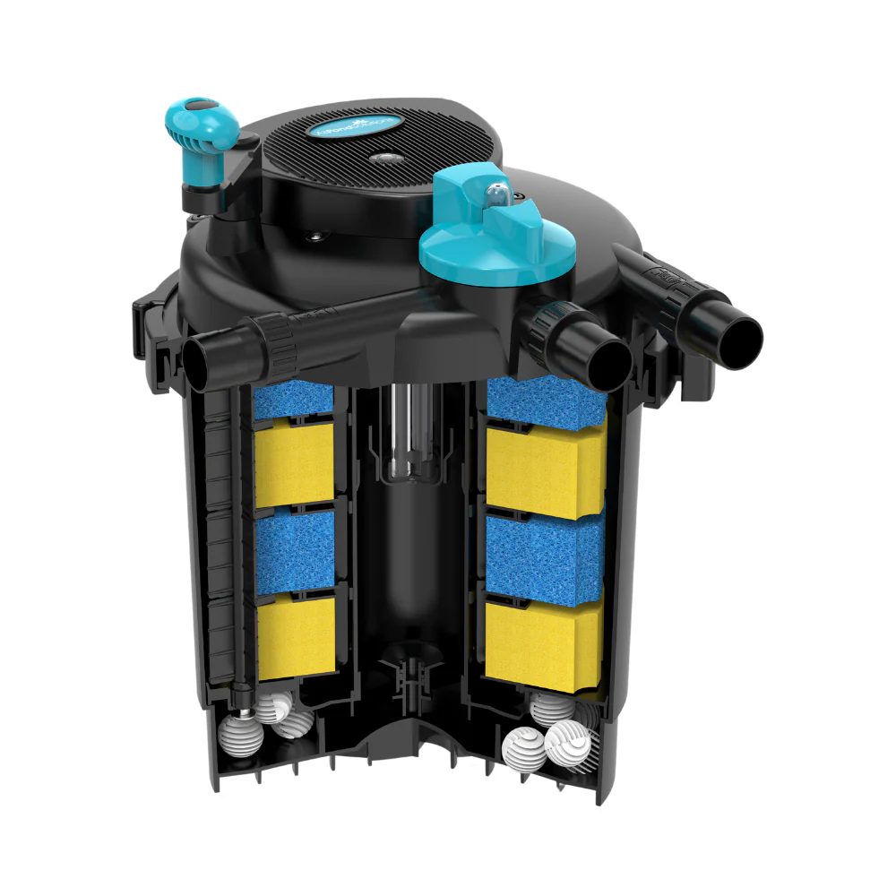 AllPondSolutions 5000L Pressurised Pond Filter Easy Clean PFC-5000-KIT - Image 5