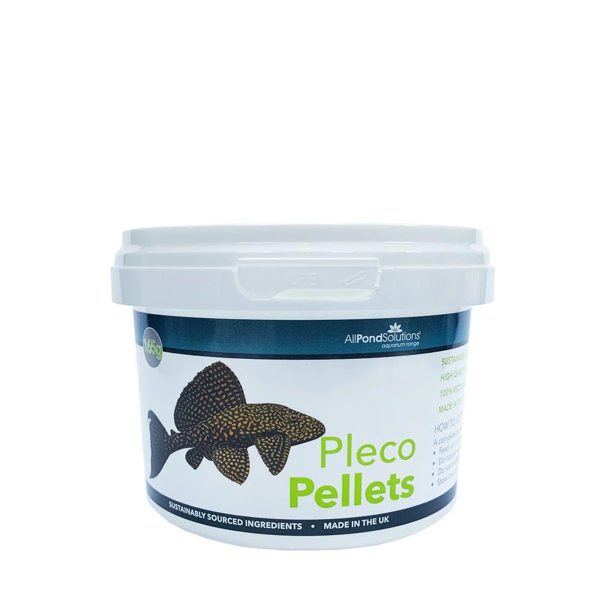 Pleco Pellets Fish Food 165 - 295 Grams 8mm - AllPondSolutions - Image 3