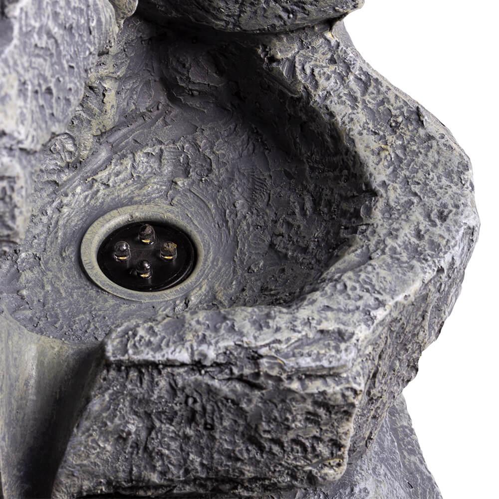 Rock Cascade Water Feature with LED Lights - Image 2