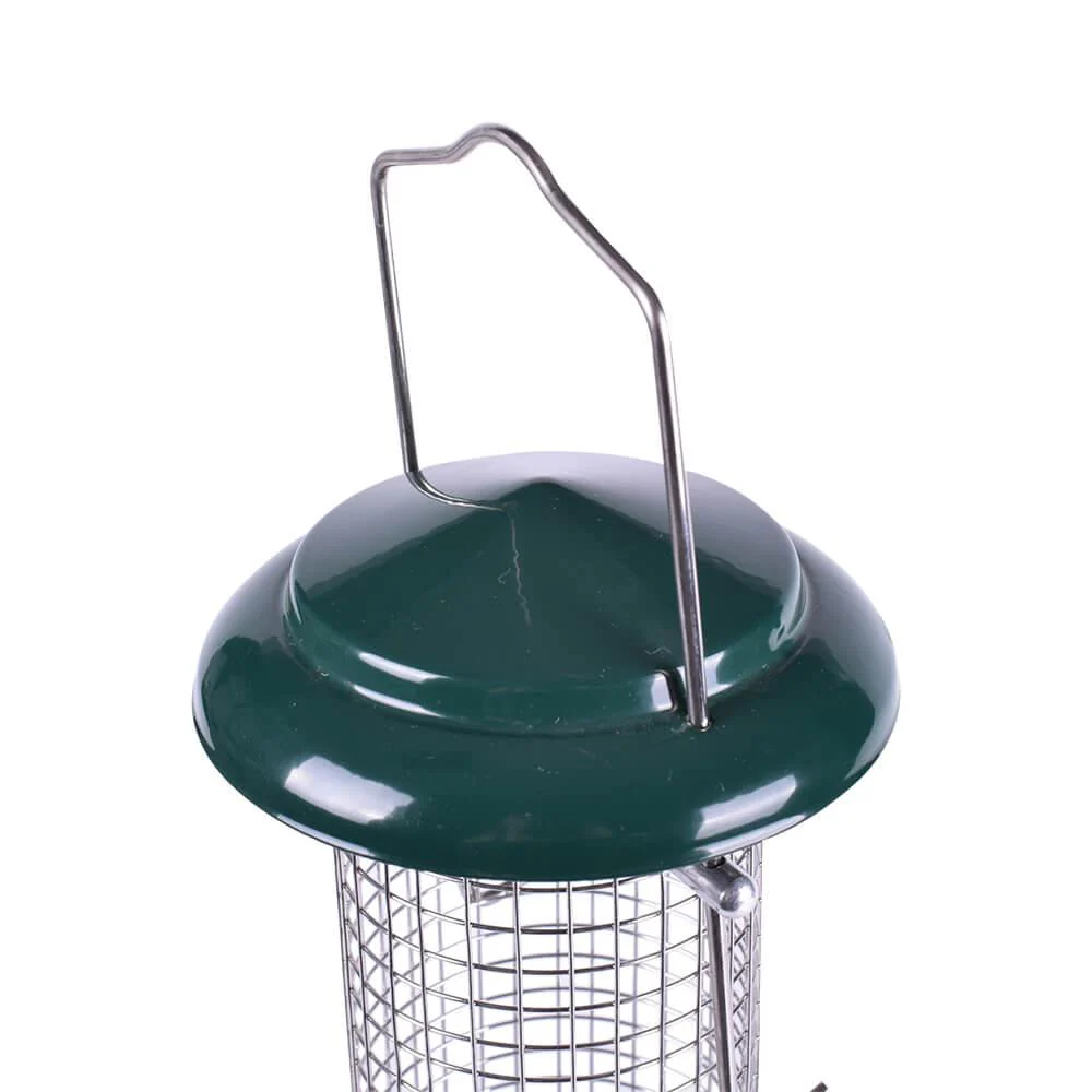 AllPetSolutions Wild Bird Seed & Nut Metal Feeders, 15" - Image 3