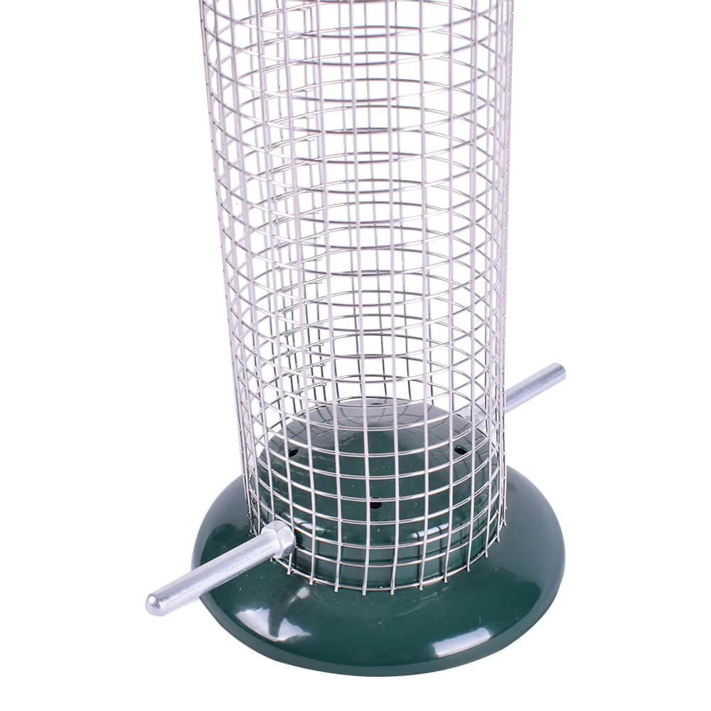 AllPetSolutions Wild Bird Seed & Nut Metal Feeders, 15" - Image 4