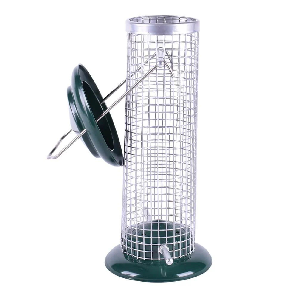 AllPetSolutions Wild Bird Nut Metal Feeder, 9" - Image 3