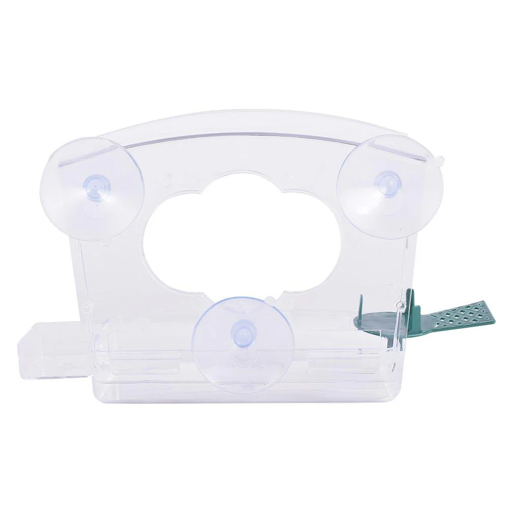 AllPetSolutions Clear Plastic Window Bird Feeder - Image 3